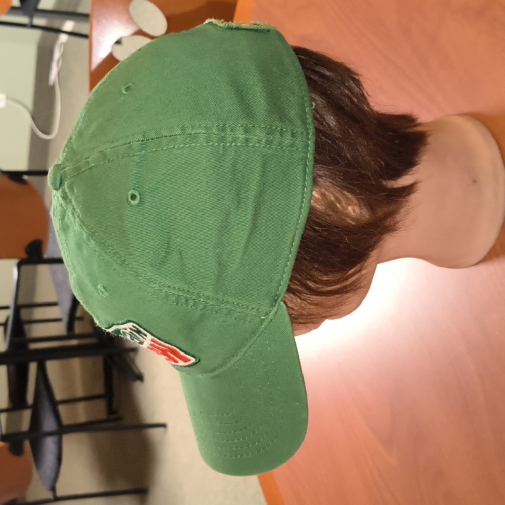 Mountain Dew Glued Patch Fitted Hat Cap Osfa - image 3